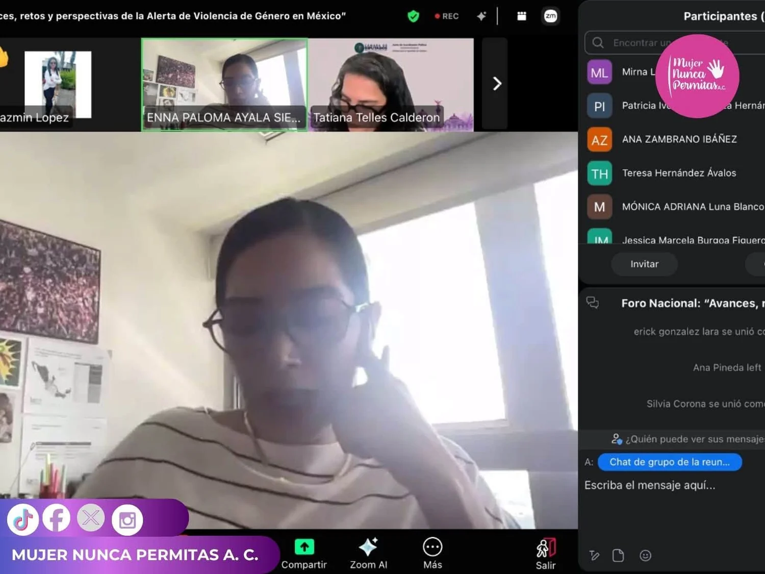 Foro Nacional sobre la Alerta de Violencia de Género