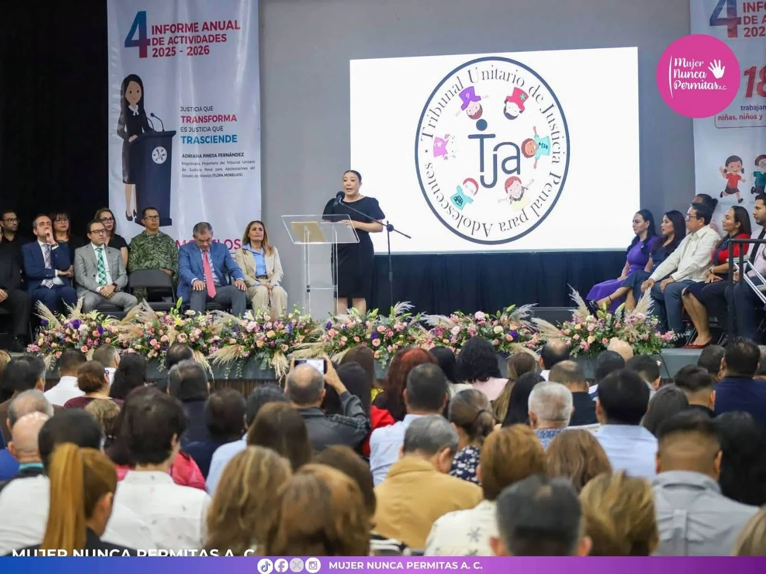 4º Informe Anual de Actividades del TUJPA Morelos