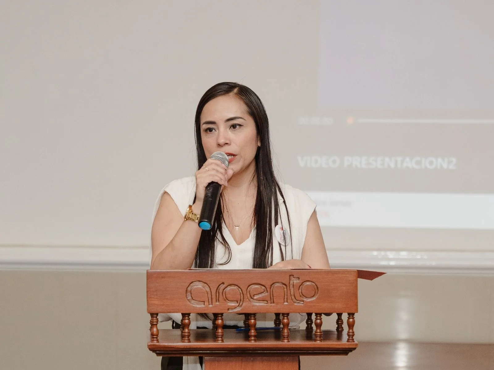 Intervención durante el encuentro de Mujer Nunca Permitas A.C.